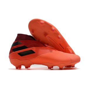 Kopačky Pánské Adidas Nemeziz 19+ FG Inflight – oranžová černá červená